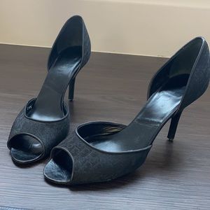 DIOR MONOGRAM HEELS